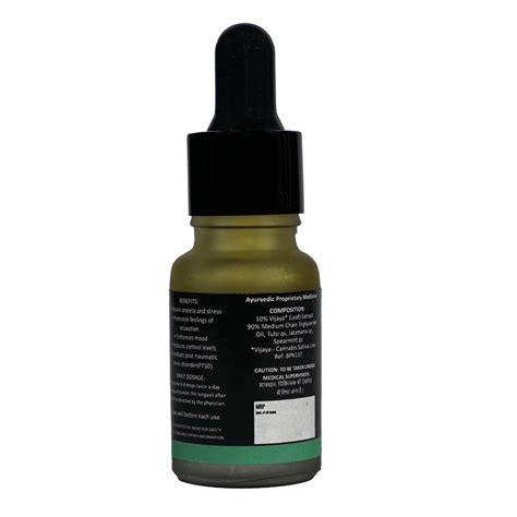 Cannabliss Stress Buster 1000 mg Oil, 10 ml | Uses, Side Effects, Price ...
