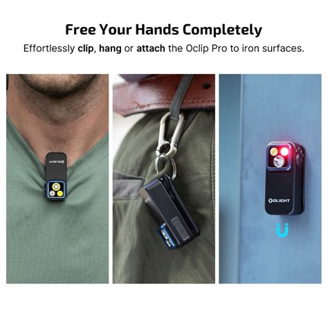 Olight Oclip Pro with Floodlight & Spotlight | Powa Beam