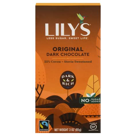 Lily's Original Dark Chocolate Bar - Shop Candy at H-E-B