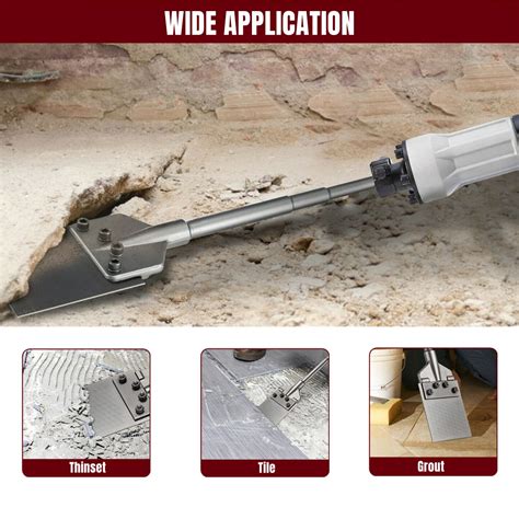 Mua Nisorpa 25 Inch SDS Max Floor Scraper Heavy Duty Blade Scraper Tile ...