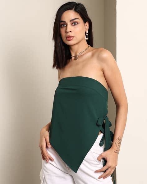 Buy Green Tops for Women by Shein Online | sheinindia.in