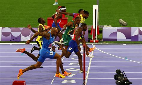 Noah Lyles wins gold in 100 meters at Paris Olympics to become fastest ...