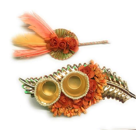 Buy AGAAS ENTERPRISES Beautiful Roli Chawal Tikka Case, Holder Roli ...