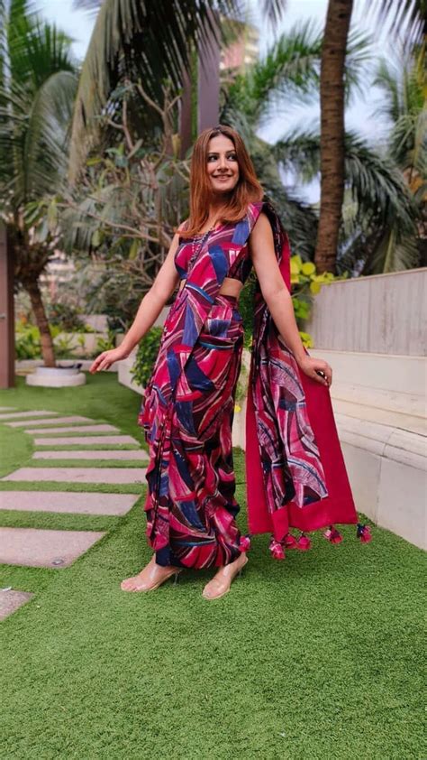 Pink Abstract Drape Sari Jacket – Label DC