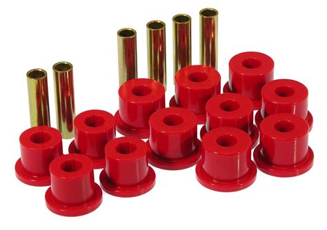 Prothane 7-1008 Red Rear Spring Eye and Shackle Bushing Kit : Amazon.in ...