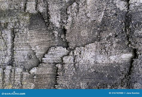 Layers of Cement and Mildew on Concrete Wall Grunge Texture Stock Photo ...