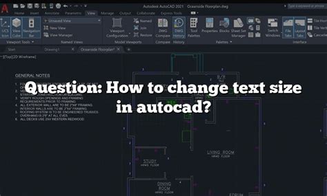 Adjust AutoCAD Text Size 的图像结果