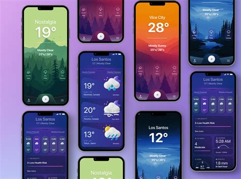 Weather App JavaScript 的图像结果