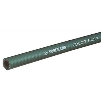 12x10緑 カラーフレックス YOKOHAMA(横浜ゴム) 内径12.7mm外径19.5mmホース長さ10m - 【通販モノタロウ】