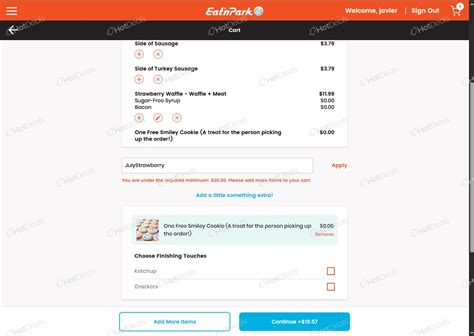 20% OFF Eat'n Park Coupon & Promo Code for February 2026