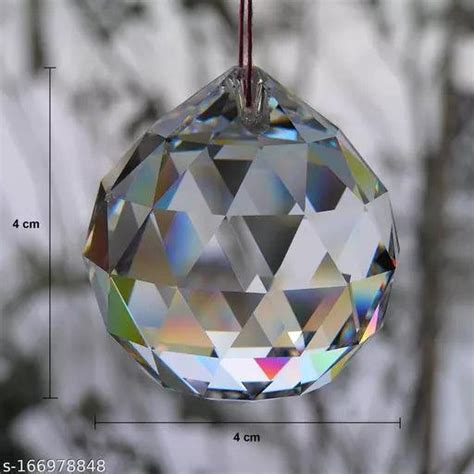 Feng Shui Crystal Ball 40mm For Positive Energy – Springkart