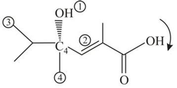 For the compound, the stereochemical notations are