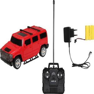 GLOBAL Remote Control Rechargeable Hummer Car with Head Light (1:18 ...