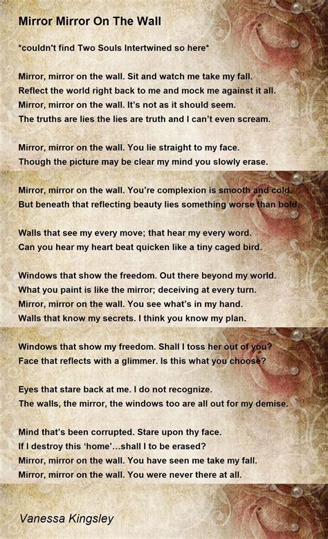 Mirror Mirror On The Wall Quote