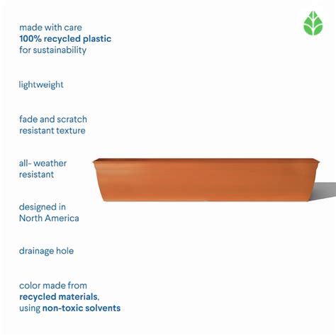 Style Selections Rectangle 35.51-in W x 6.02-in H x Orange Recycled ...