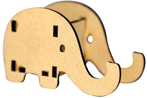 Elephant Shape Laser Cut Phone Stand Manufacturer, Supplier from Ghaziabad