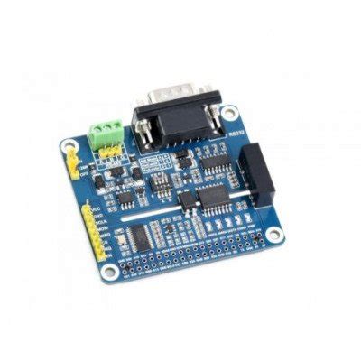 Waveshare Isolated RS485 RS232 Expansion HAT for Raspberry Pi, SPI ...