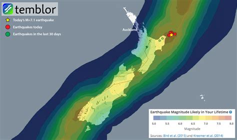 New Zealand Earthquake Map - Temblor.net