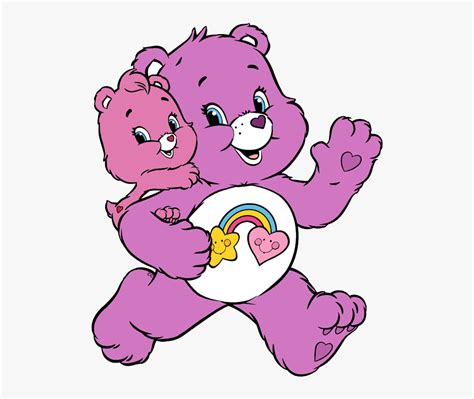Care Bears And Cousins Clip Art - Transparent Background Care Bears ...
