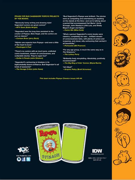 Popeye Classics volume 9: The Sea Hag’s ‘Magic Flute’ and More! – Now ...