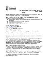 Image result for IRS Transcript Structure Sample