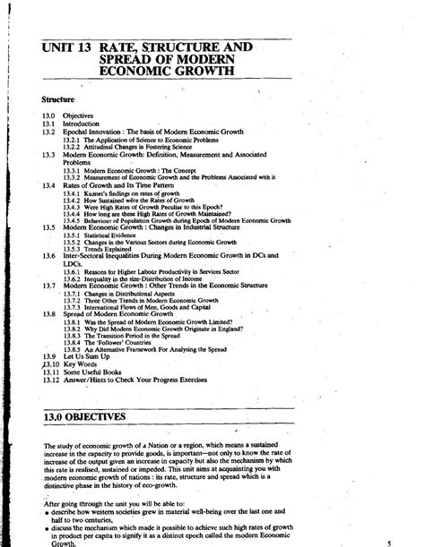 Unit-13 - INDUSTRY AND ECONOMIC DEVELOPMENT - UNIT 13 RATE. STRUCTURE ...