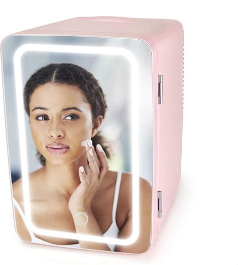 Buy PERSONAL CHILLER 6L Cooler Mini Fridge– Portable LED Fridge for ...