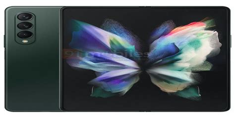 Galaxy Z Fold 3 Renders Leaks Design and Colour Options | Cashify News