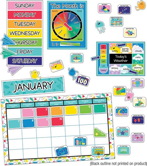CarsonDellosaEducation Carson Dellosa Happy Place 139 pc Set Calendar ...