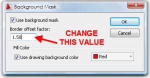 Image result for AutoCAD Text Mask Out
