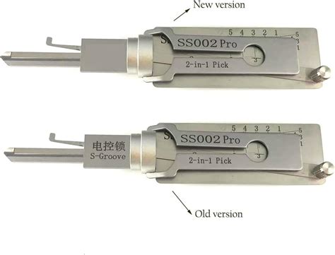 TPM Go SS002 2-in-1 Tools Lock Picking for S-Groove Door India | Ubuy