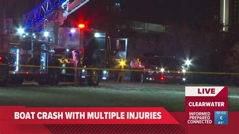 Multiple injuries reported after boat crash near Memorial Causeway ...