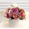 Buy ARTSY® Artificial Flowers for Decoration Rose Flower Bunch for vase ...