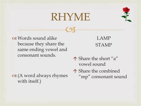 PPT - RHYME PowerPoint Presentation, free download - ID:2608320