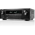 Denon AVR-x580bt, 5.2ch, 5 HDMI inputs, 140w, Dolby and DTX HD 8K Av ...
