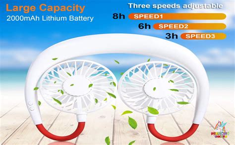 Prancing Unicorn Mini Portable Fan, Powerful Personal Small Handheld ...