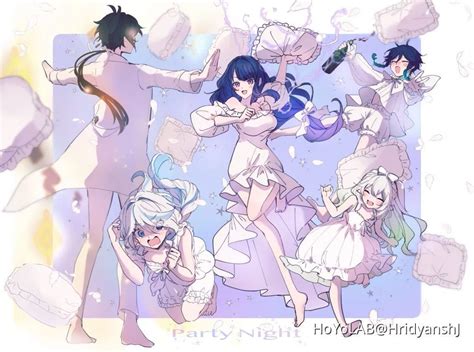 !Pillow fight! Genshin Impact | HoYoLAB