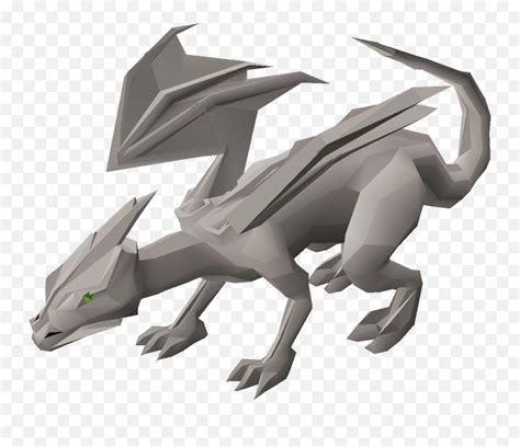 Steel Dragon Old School Runescape Wiki Fandom - Steel Dragon Osrs Png ...