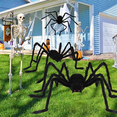 HengsolTalk Halloween Giant Spider Decorations (3 Pack), India | Ubuy