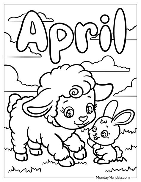 26 April Coloring Pages (Free PDF Printables)