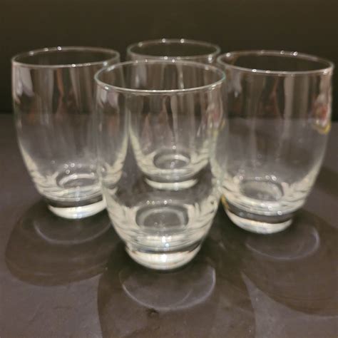4 Beautiful Luigi Bormioli Glasses Made in Italy - Etsy