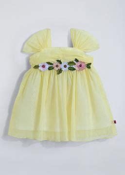Shop Online Floral Embroidery Dress at ₹549
