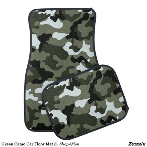 Green Camo Car Floor Mat | Zazzle | Camo car, Car floor mats, Floor mats