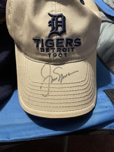 Detroit Tigers Hat Signature : r/AutographAssistance