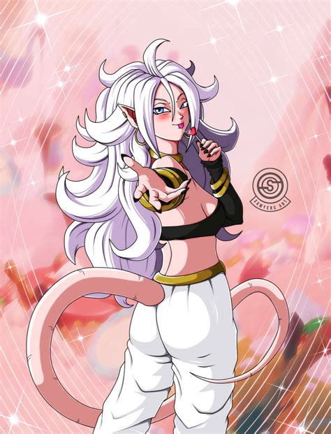 Dragon Ball - Transformed Android 21 by PuyaSawyer on DeviantArt