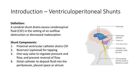 Implanted Devices - VP Shunts: EMGuidewire's Radiology Reading Room | PPTX