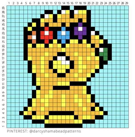 Infinity Gauntlet Pattern 的图像结果