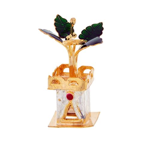 Sri Jagdamba Pearls Dealer Golden Silver Tulsi Plant Idol for you ...