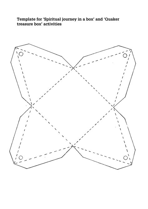 Paper Box Template - Classic Download Printable PDF | Templateroller