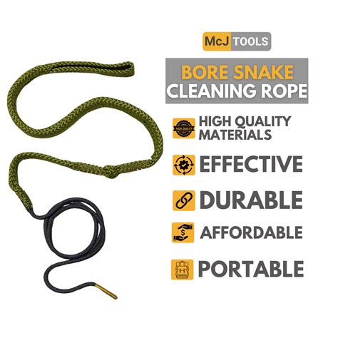 Bore Brushes, Chamber Brushes, Bore Snakes & Cleaning Rods - McJ Tools